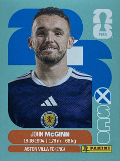 2026 FIFA World Cup Stickers #SCO17 John McGinn