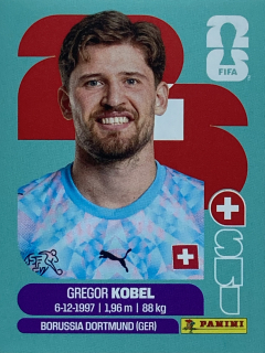 2026 FIFA World Cup Stickers #SUI02 Gregor Kobel