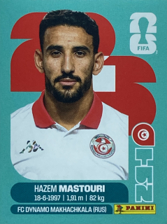 2026 FIFA World Cup Stickers #TUN17 Hazem Mastouri