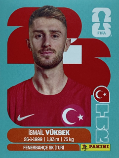2026 FIFA World Cup Stickers #TUR10 Ismail Yüksek