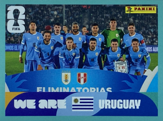 2026 FIFA World Cup Stickers #URU13 We Are Uruguay
