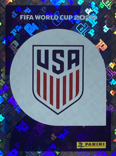 2026 FIFA World Cup Stickers #USA01 Team Logo - FOIL