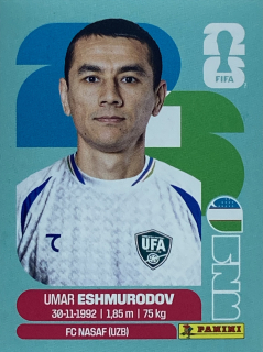2026 FIFA World Cup Stickers #UZB05 Umar Eshmurodov