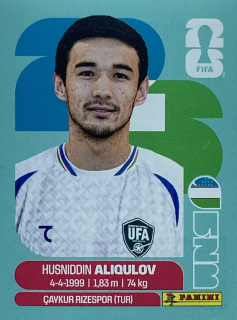 2026 FIFA World Cup Stickers #UZB06 Husniddin Aliqulov