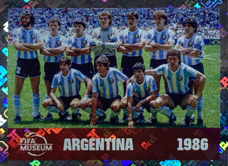 2026 FIFA World Cup Stickers #FWC14 Argentina 1986 - FOIL