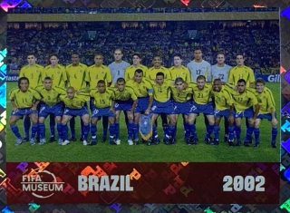 2026 FIFA World Cup Stickers #FWC16 Brazil 2002 - FOIL