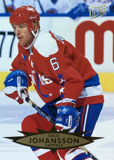 1995-96 Fleer Ultra #176 Calle Johansson