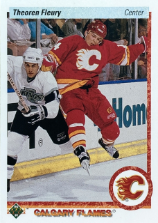 1990-91 Upper Deck #047 Theoren Fleury