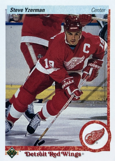 1990-91 Upper Deck #056 Steve Yzerman