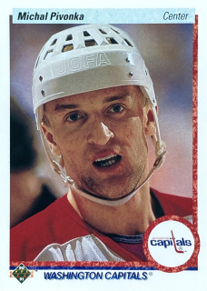 1990-91 Upper Deck #080 Michal Pivonka