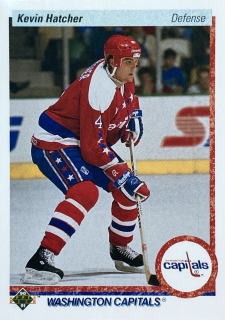 1990-91 Upper Deck #109 Kevin Hatcher