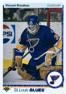 1990-91 Upper Deck #152 Vincent Riendeau
