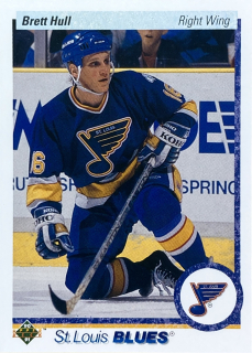 1990-91 Upper Deck #154 Brett Hull