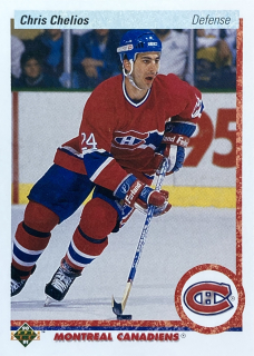1990-91 Upper Deck #174 Chris Chelios