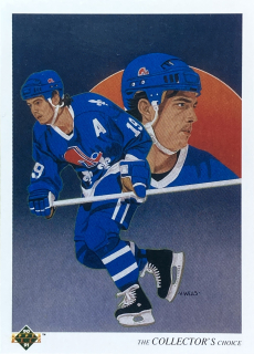 1990-91 Upper Deck #301 Joe Sakic - THE COLLECTOR'S CHOICE