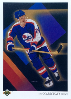 1990-91 Upper Deck #313 Thomas Steen - THE COLLECTOR'S CHOICE