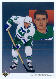 1990-91 Upper Deck #314 Ron Francis - THE COLLECTOR'S CHOICE