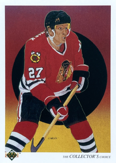 1990-91 Upper Deck #316 Jeremy Roenick - THE COLLECTOR'S CHOICE