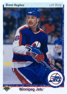 1990-91 Upper Deck #333 Brent Hughes