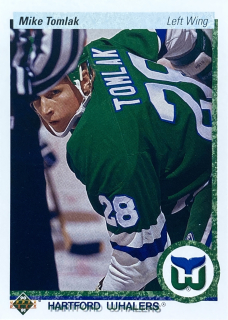 1990-91 Upper Deck #343 Mike Tomlak