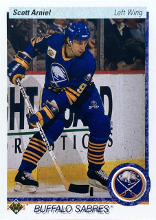 1990-91 Upper Deck #397 Scott Arniel
