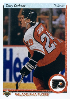 1990-91 Upper Deck #398 Terry Carkner