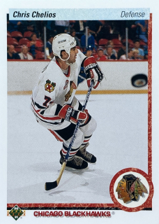 1990-91 Upper Deck #422 Chris Chelios