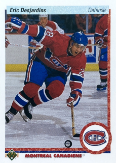 1990-91 Upper Deck #428 Eric Desjardins