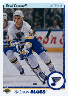 1990-91 Upper Deck #438 Geoff Courtnall