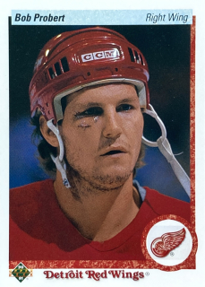 1990-91 Upper Deck #448 Bob Probert
