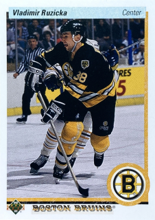 1990-91 Upper Deck #538 Vladimír Růžička