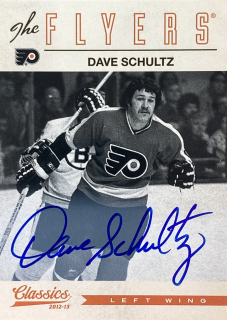 2012-13 Classics Signatures #67 Dave Schultz – AUTOGRAPH