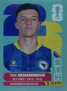 2026 FIFA World Cup Stickers #BIH05 Tarik Muharemović