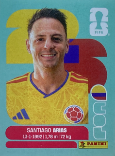 2026 FIFA World Cup Stickers #COL09 Santiago Arias