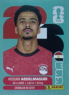 2026 FIFA World Cup Stickers #EGY08 Hossam Abdelmaguid
