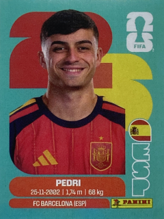 2026 FIFA World Cup Stickers #ESP11 Pedri