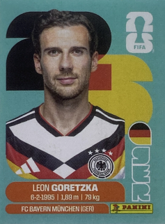 2026 FIFA World Cup Stickers #GER14 Leon Goretzka