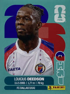 2026 FIFA World Cup Stickers #HAI19 Louicius Deedson