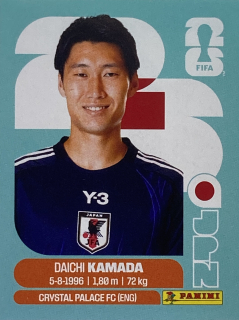 2026 FIFA World Cup Stickers #JPN11 Daichi Kamada