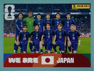 2026 FIFA World Cup Stickers #JPN13 We Are Japan