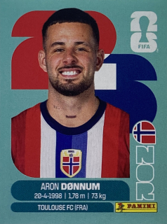 2026 FIFA World Cup Stickers #NOR17 Aron Dønnum