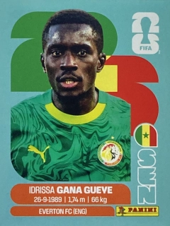 2026 FIFA World Cup Stickers #SEN09 Idrissa Gana Gueye