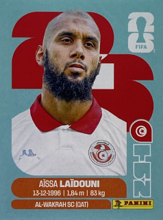 2026 FIFA World Cup Stickers #TUN10 Aïssa Laïdouni