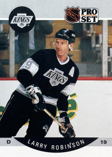 1990-91 ProSet #125 Larry Robinson