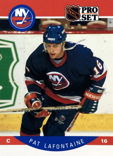 1990-91 ProSet #186 Pat LaFontaine