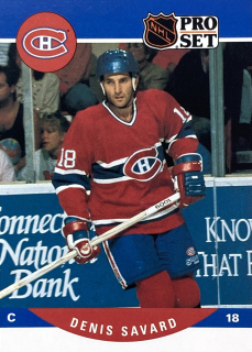 1990-91 ProSet #473 Denis Savard