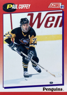 1991-92 Score American #115 Paul Coffey