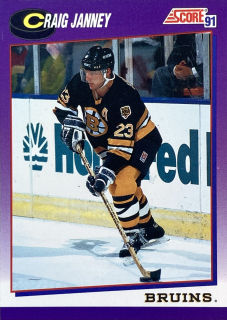 1991-92 Score American #253 Craig Janney