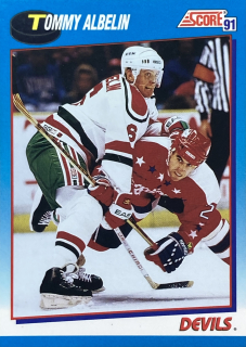 1991-92 Score American #393 Tommy Albelin