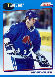 1991-92 Score American #396 Tony Twist